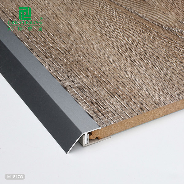 Perfil de extremo de aluminio de 13,5x22 mm