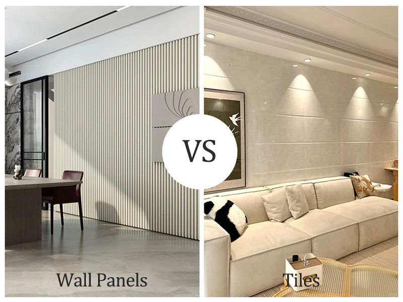 ¿Son los paneles de pared mejores que los azulejos?