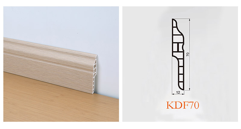 Z&oacute;calo de piso de PVC