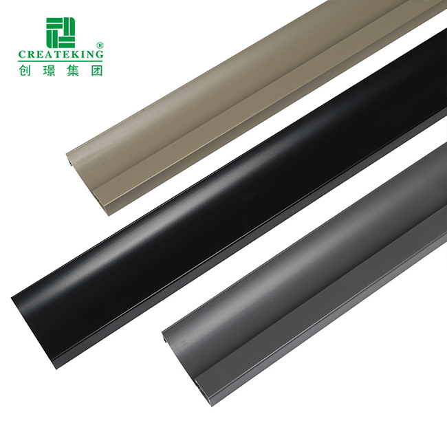 Rodapié de aluminio impermeable del fabricante de China con LED