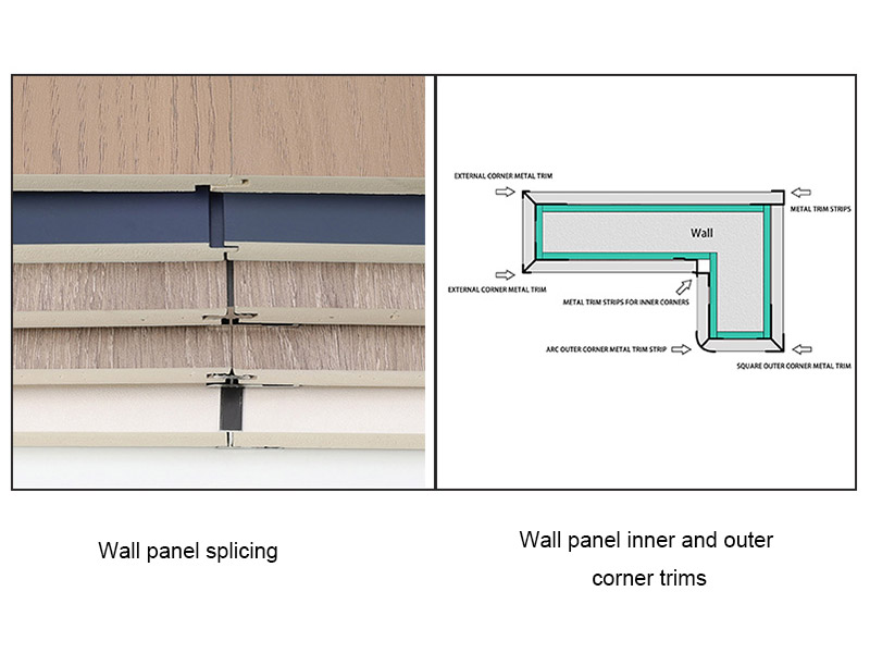 ¿Cómo se termina las costuras de paneles de pared?