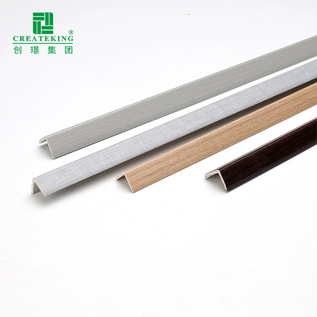 Tiras de borde de piso de PVC en forma de L de 13 * 13 mm