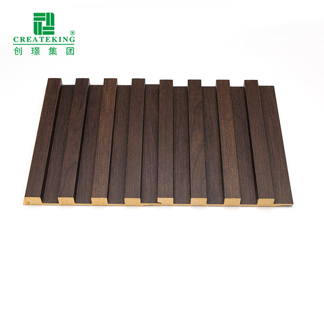 Paneles de pared sólidos estriados ecológicos de 159 * 16 mm