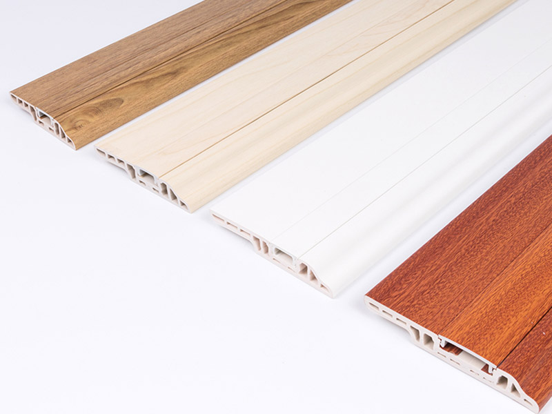 Z&oacute;calo de clavos ocultos de PVC de 70 * 14 mm