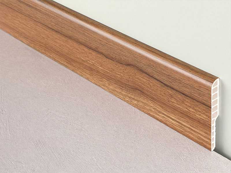 Rodapi&eacute; redondo tipo l&aacute;piz de PVC de 95*12 mm