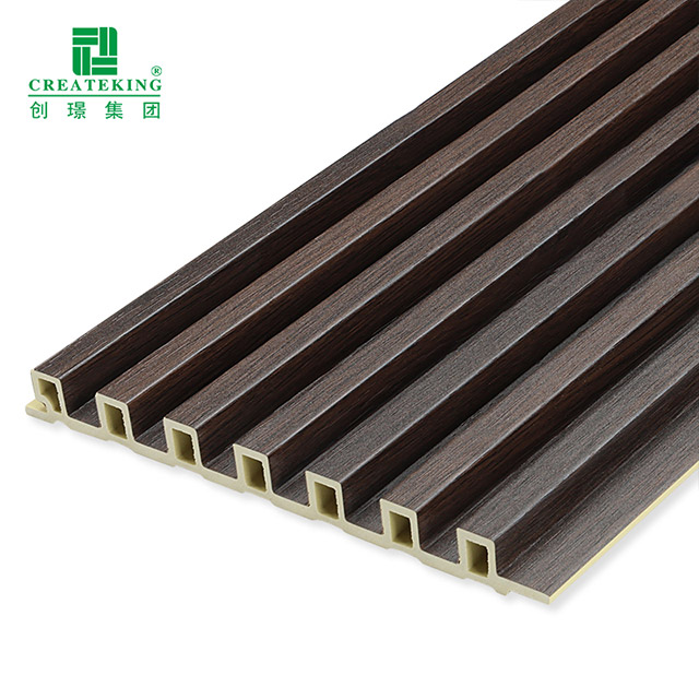 Paneles de pared estriados huecos de 148 * 14 mm