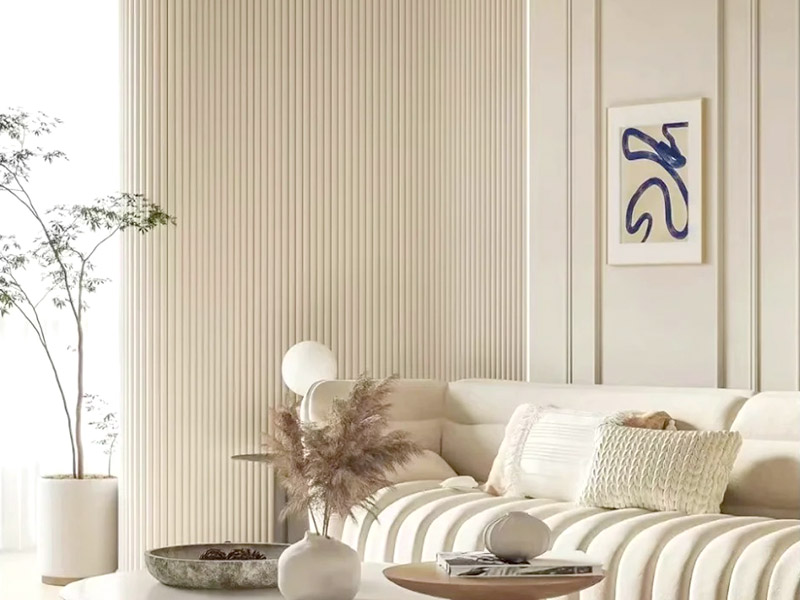 ¿Cómo revestir una pared curva?