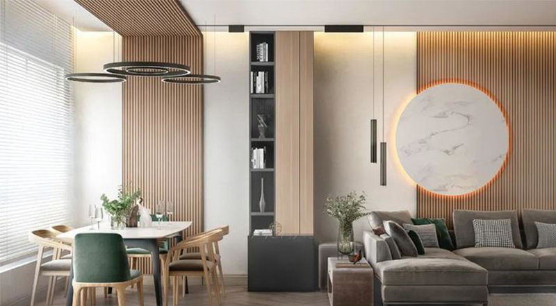 Panel de pared WPC impermeable