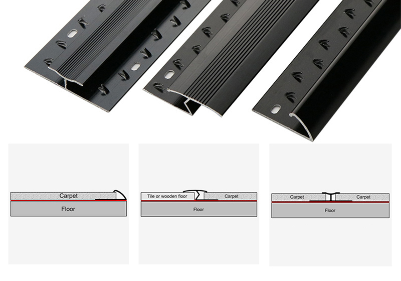 ¿Cómo proporcionamos una transición perfecta a la alfombra?