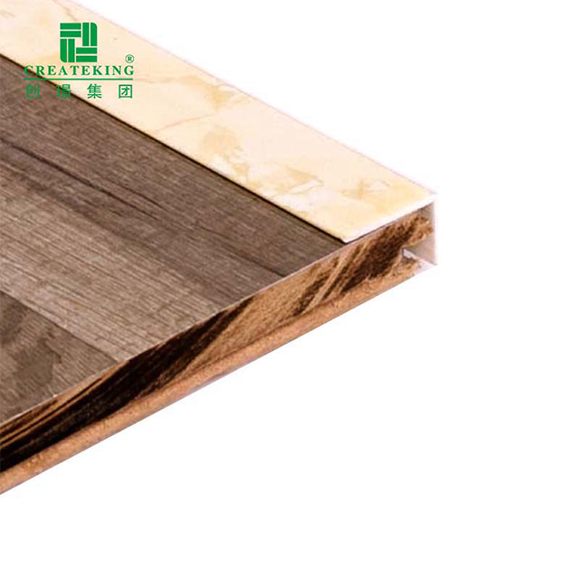 Protector de esquina de piso de madera maciza de PVC en forma de L de 32 * 28 mm 
