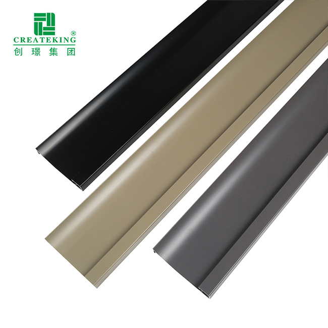 Rodapié de aluminio impermeable del fabricante de China con LED