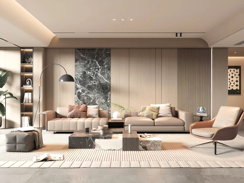 ¿Qué diseño del panel de pared es el adecuado para su sala de estar?