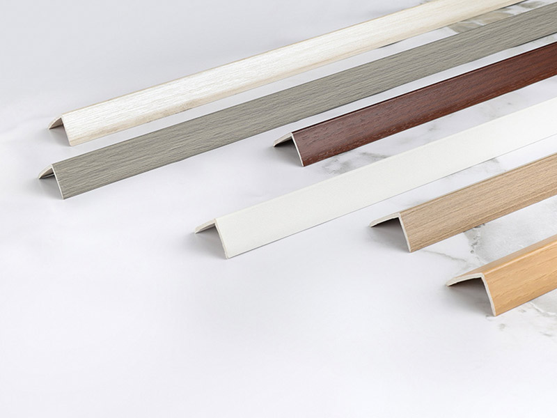 Tiras de borde de piso de madera maciza en forma de L de 30 * 20 mm