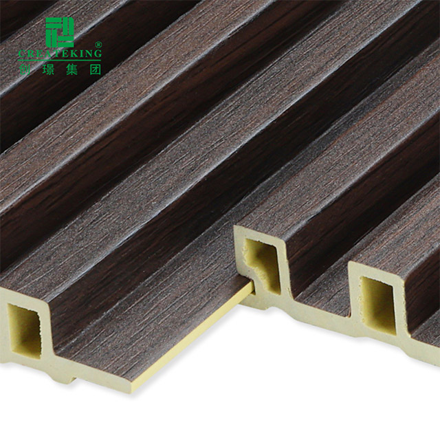 Paneles de pared estriados huecos de 148 * 14 mm