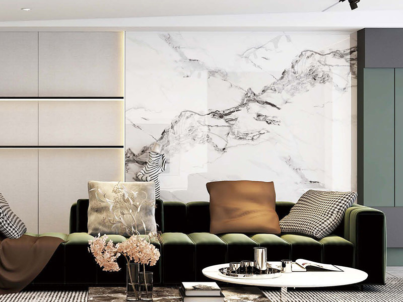 l&aacute;mina de m&aacute;rmol de PVC