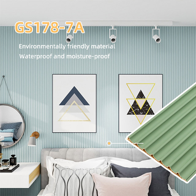 Panel de pared de arco interno de PVC de 178 * 14,3 mm 