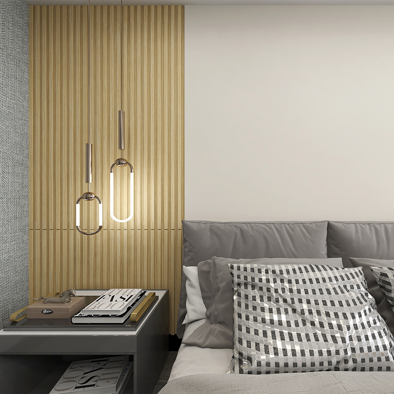 Revestimientos de pared estriados de PVC de 169*20 mm
