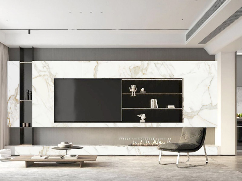 Paneles de pared de m&aacute;rmol de PVC