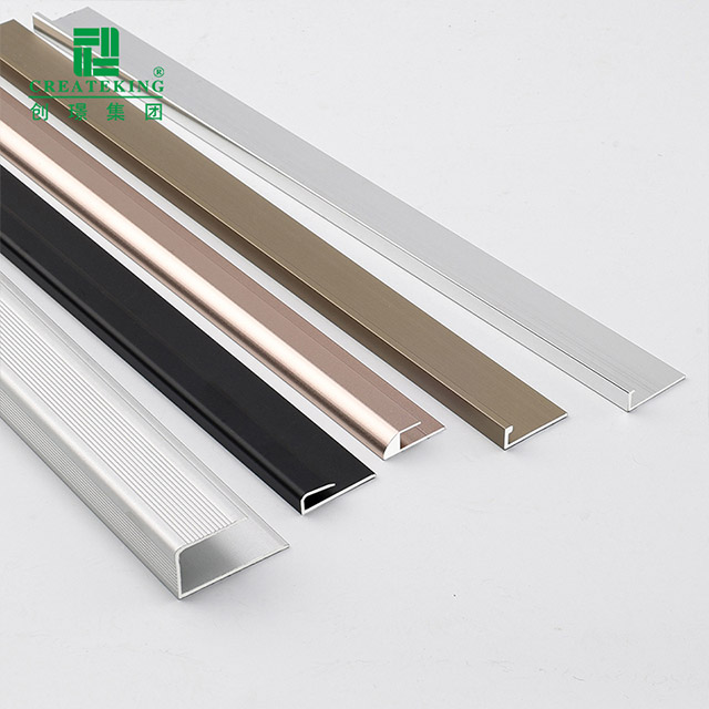 Tira de transición de piso en forma de C de 22x6 mm 