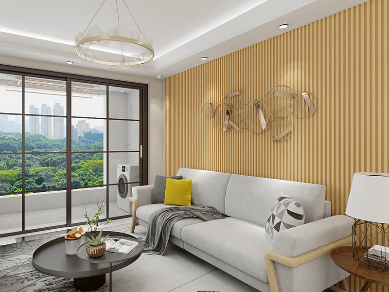 Paneles de pared huecos de WPC