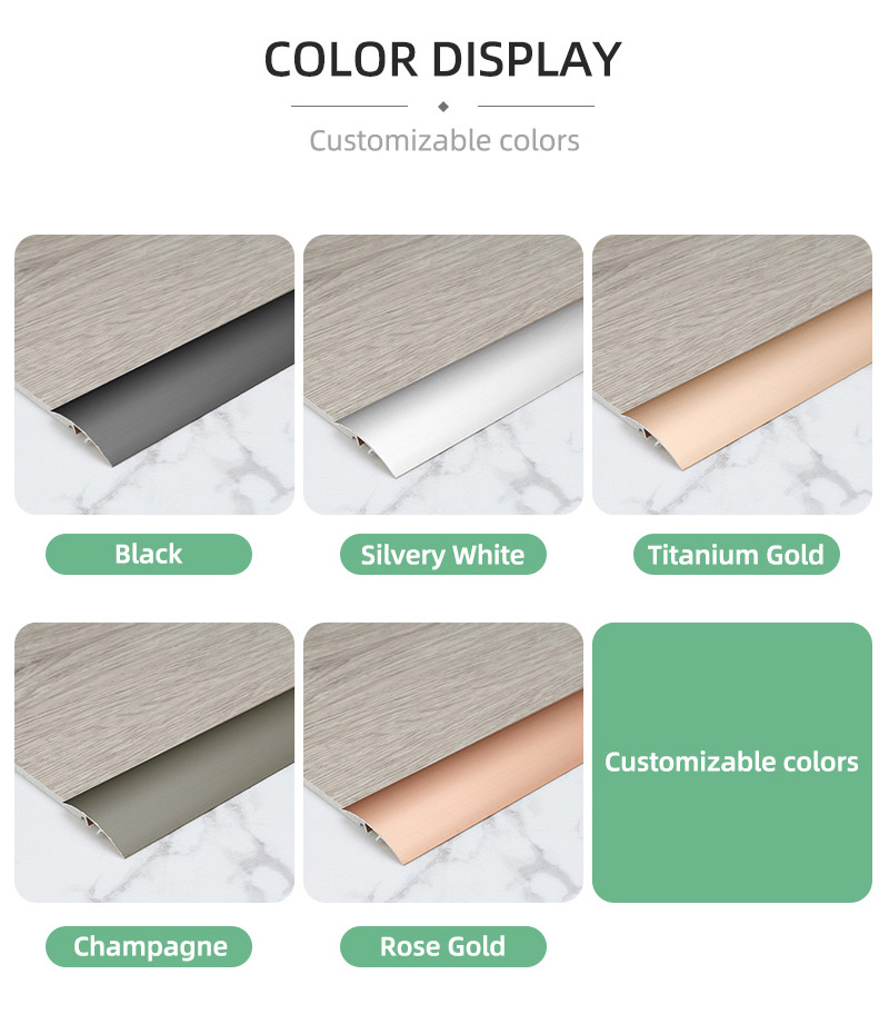 Tira de umbral de puerta de metal