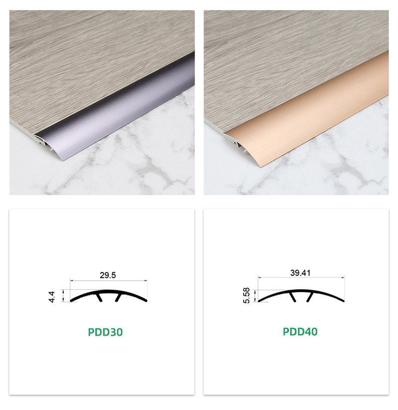 Tira de umbral de puerta de metal