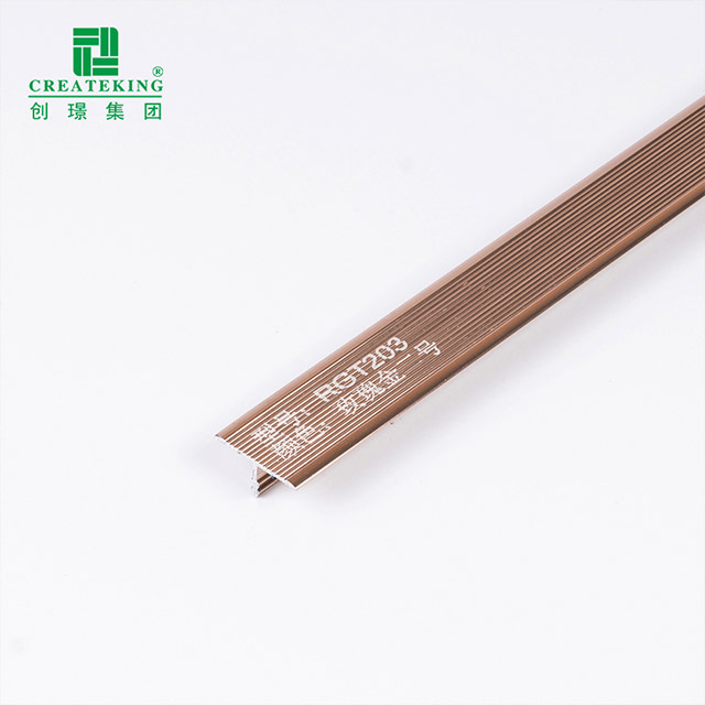 Embellecedor de aluminio en forma de T de 20x9,2 mm