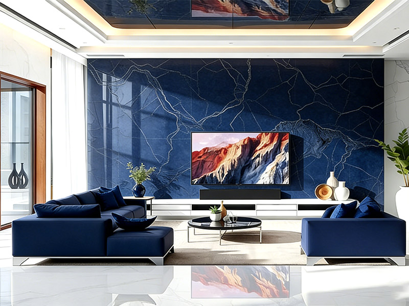 paneles de pared de cristal de carbono