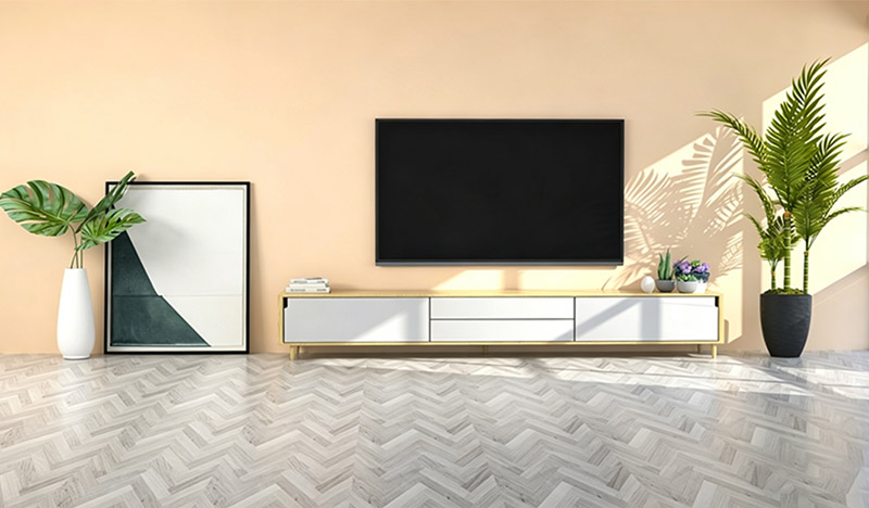 Ideas de dise&ntilde;o de pared de fondo de TV