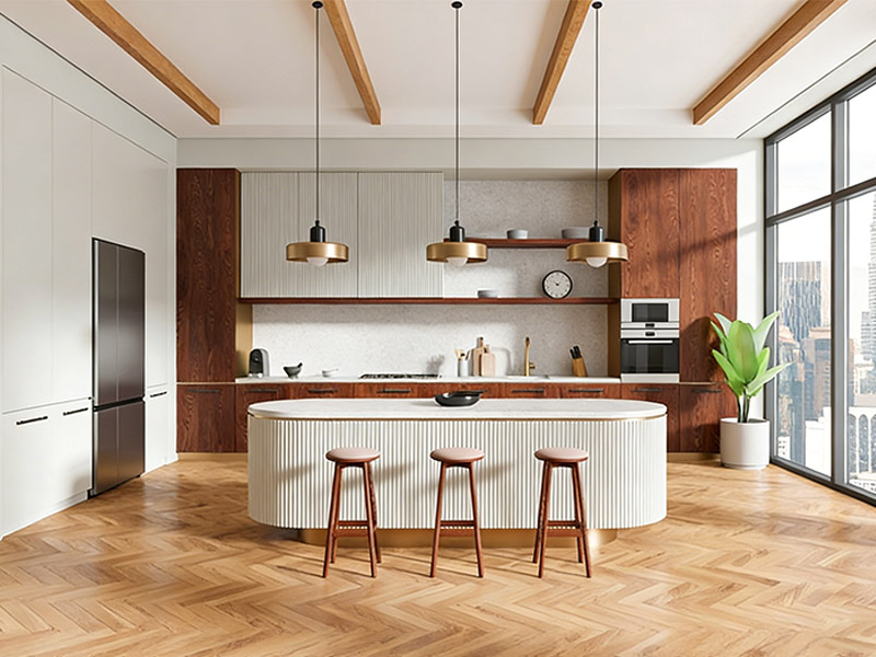 paneles de pared de cocina WPC