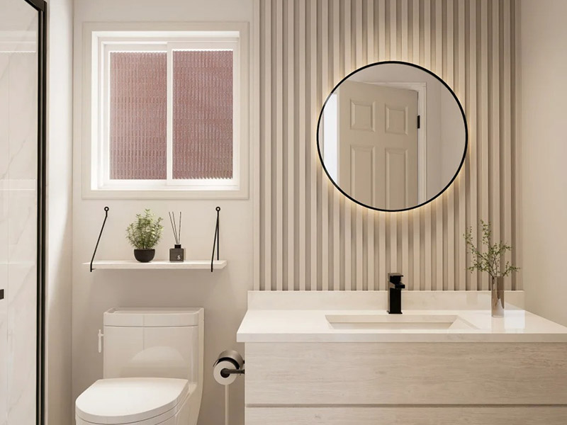 ¿Qué tipo de paneles se pueden utilizar en un baño?