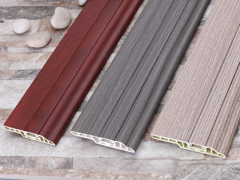 Z&oacute;calo de clavos ocultos de PVC de 70 * 14 mm