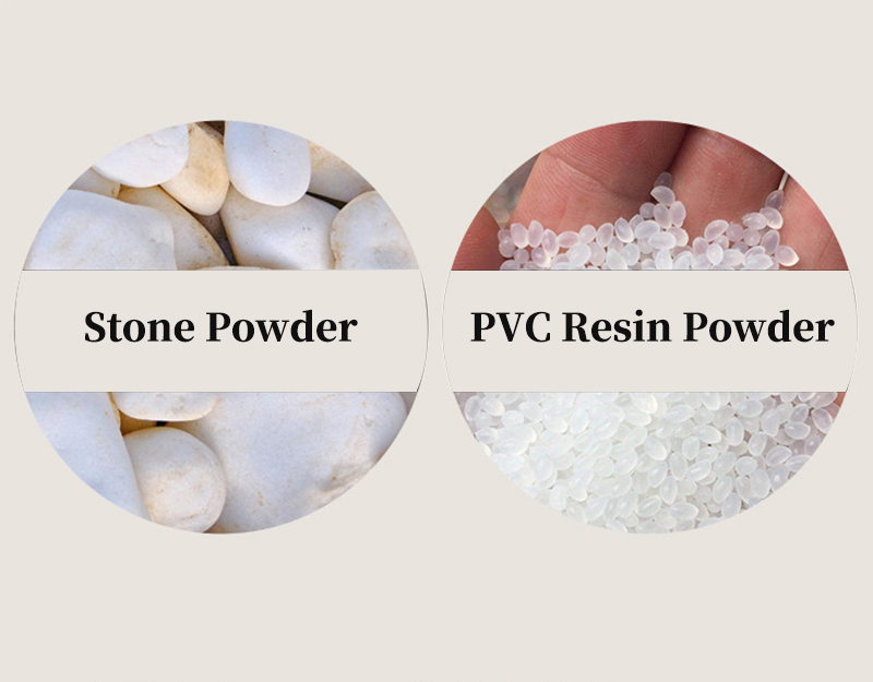 ¿Qué es el material compuesto de piedra y plástico?