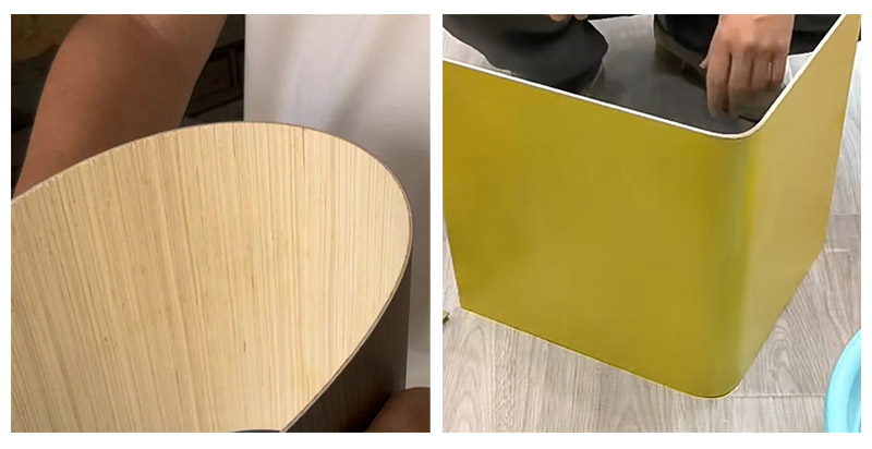 Paneles de pared de PVC flexibles