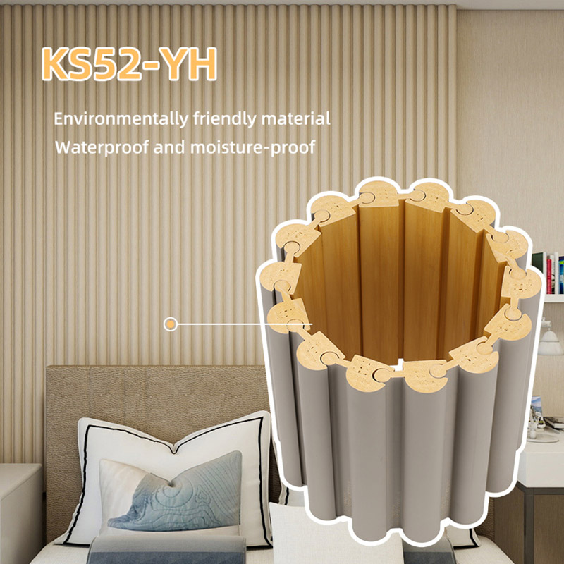 Revestimiento de PVC semicircular