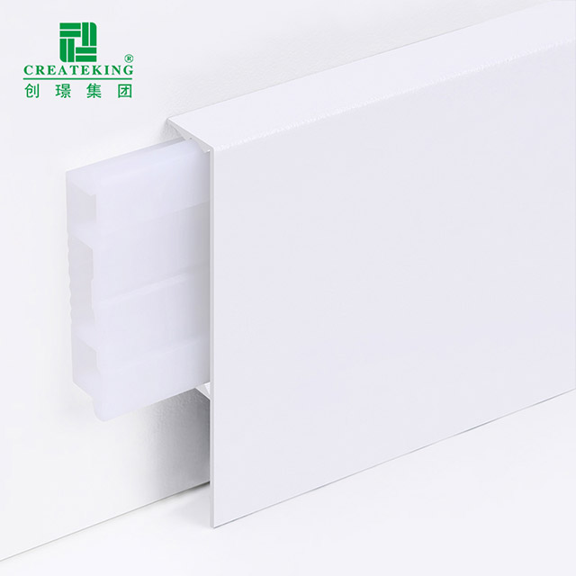 Moldura de base de aleación de aluminio de 60 * 11 mm