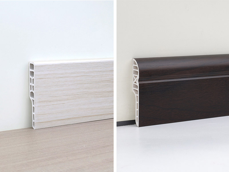 ¿Cuál es la diferencia entre el rodapié redondo y el rodapié redondeado?