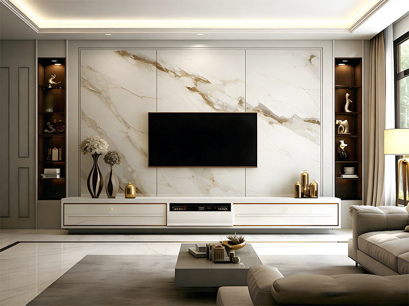 Instalar paneles de pared de cristal de carbono