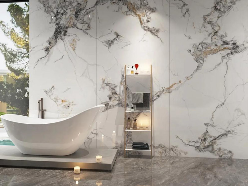 ¿Se pueden usar las hojas de mármol de PVC en un baño?