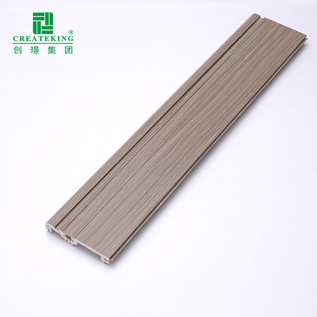 Zócalo de clavo oculto WPC de 75 * 14 mm