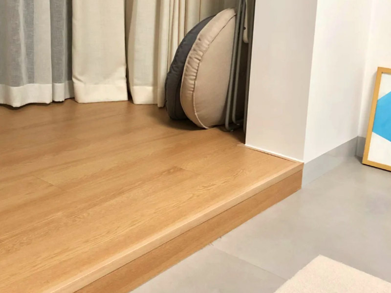 Tiras de ribete para pisos de madera maciza en forma de L de PVC de 30 * 25 mm