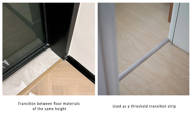 Moldura en T SPC de 25*3 mm