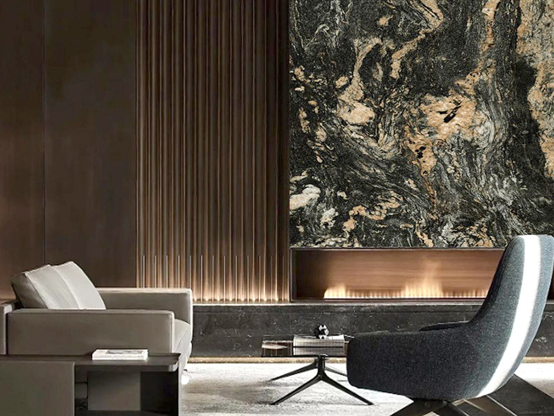 l&aacute;minas de m&aacute;rmol de PVC