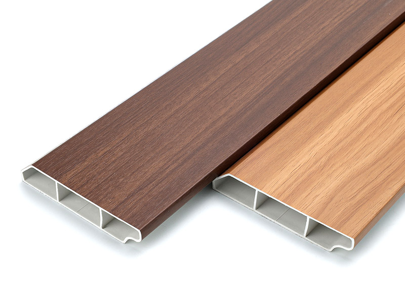 Rodapi&eacute; hueco de PVC de 99*19 mm