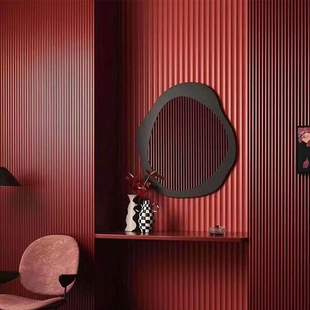 Panel de pared de arco interior WPC