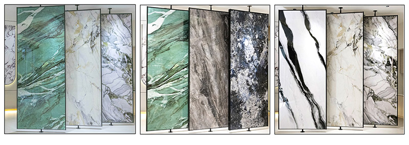 Paneles de pared de m&aacute;rmol de PVC