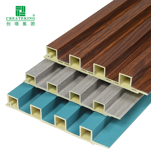 Panel de pared de plástico de madera compuesto anti moho de gran oferta de fábrica de China