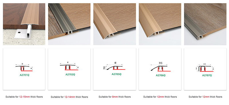 Reductor de piso de aleaci&oacute;n de aluminio