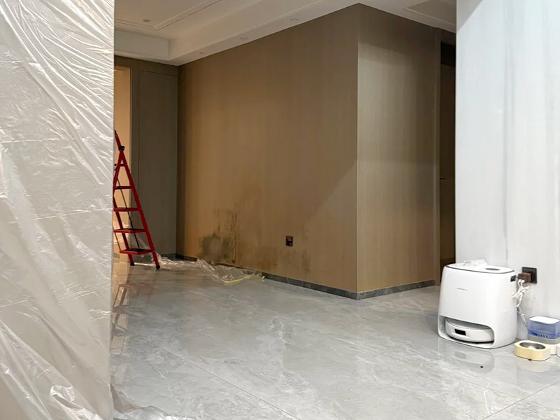 Los paneles de pared causan moho.