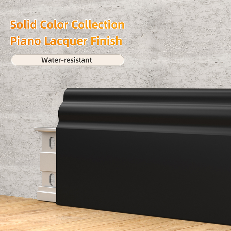 Zócalo de aluminio estilo francés de 70*12 mm